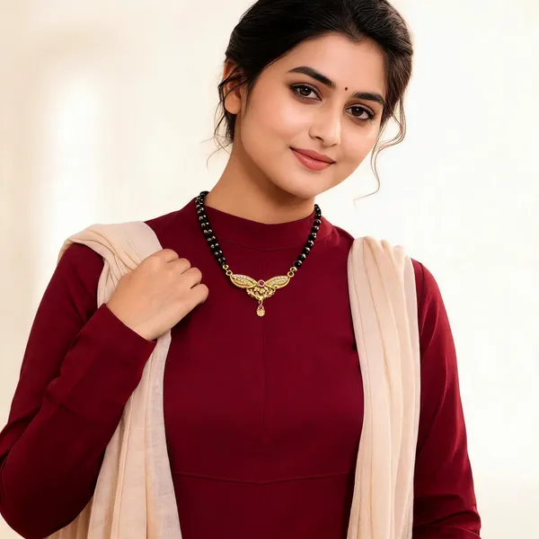 Gold_Brass_Mangalsutra_For_Women