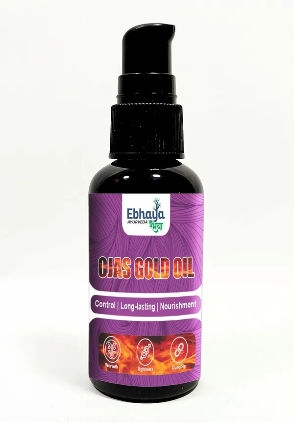 Ebhaala_Ayurveda_Ojas_Gold_Sesame_Coconut_Ayurvedic_Hair_Oil