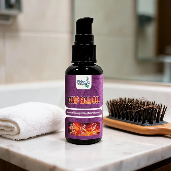 Ebhaala_Ayurveda_Ojas_Gold_Sesame_Coconut_Ayurvedic_Hair_Oil