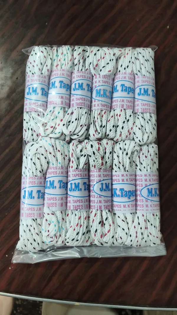 White_Multicolour_Flecked_Braided_Cord_Craft_Bundle