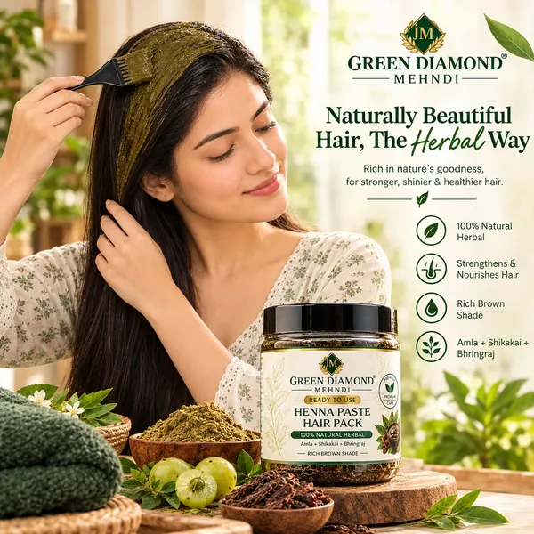 Ready_To_Use_Henna_Paste_Hair_Conditioner<_Pack_Of_2>{_500_gm_each_}_pre_soakes_in_black_tea_