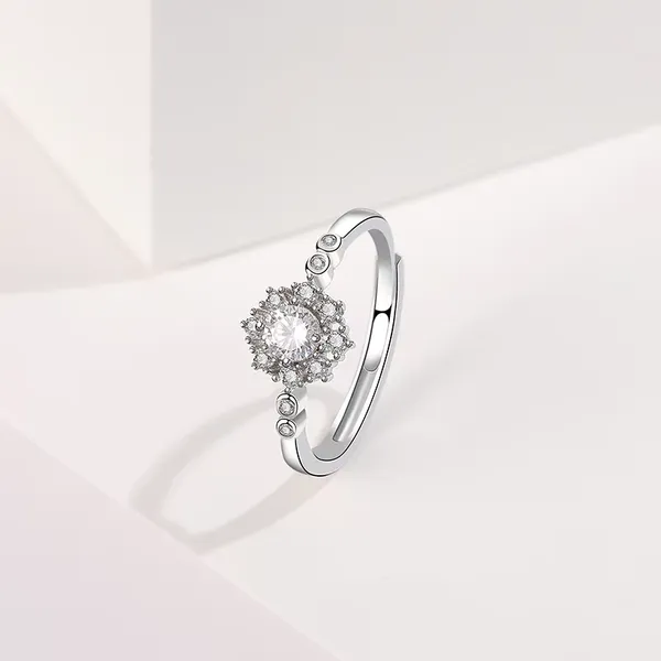 Silver_Tone_Halo_Stone_Ring_For_Women