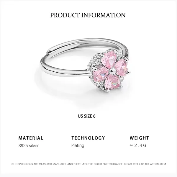 Silver_Tone_Pink_Floral_Cluster_Ring_For_Women