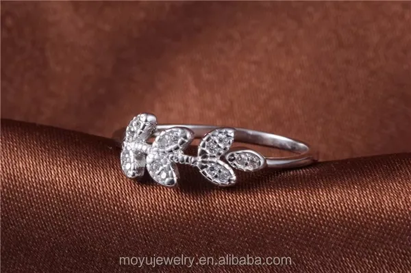 Silver_Tone_Floral_Band_Ring_For_Women