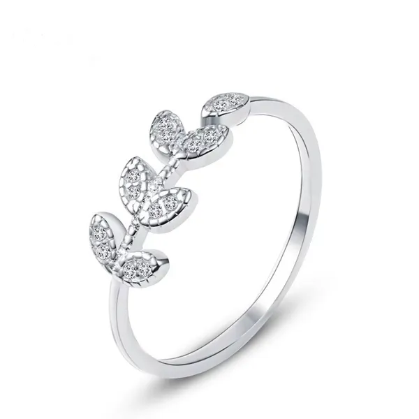 Silver_Tone_Floral_Band_Ring_For_Women