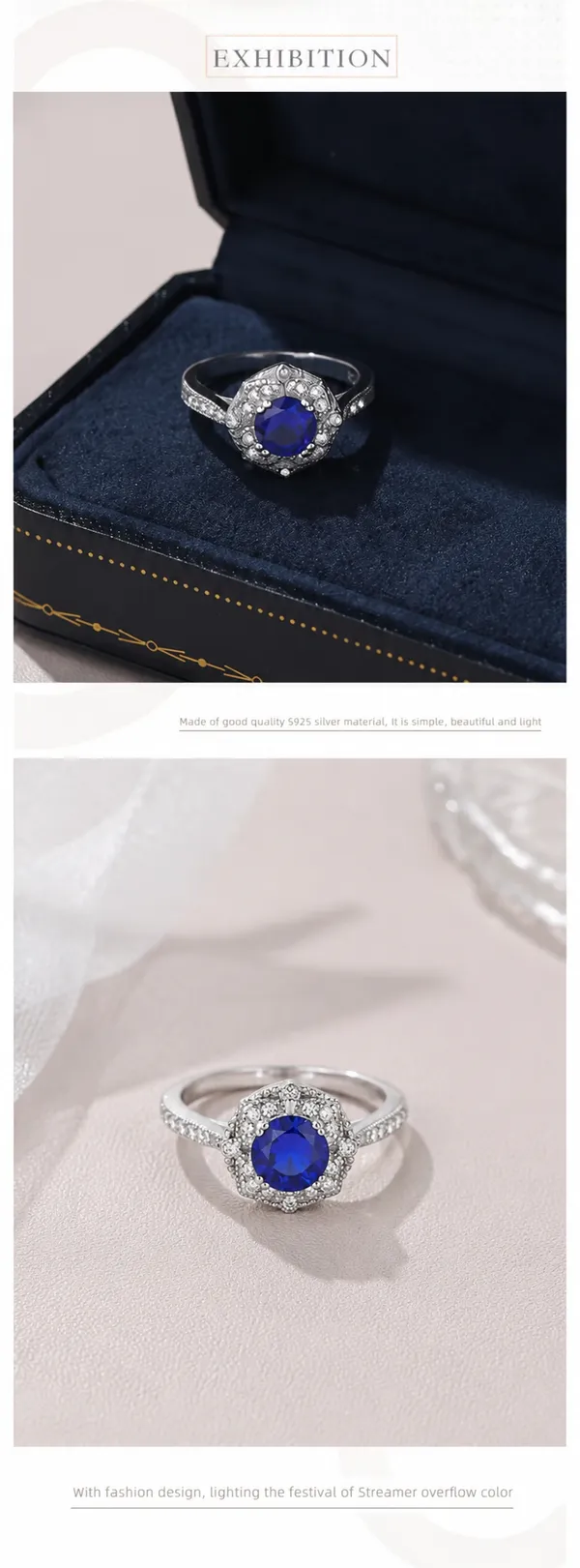 Silver_S925_Blue_Stone_Halo_Ring_For_Women