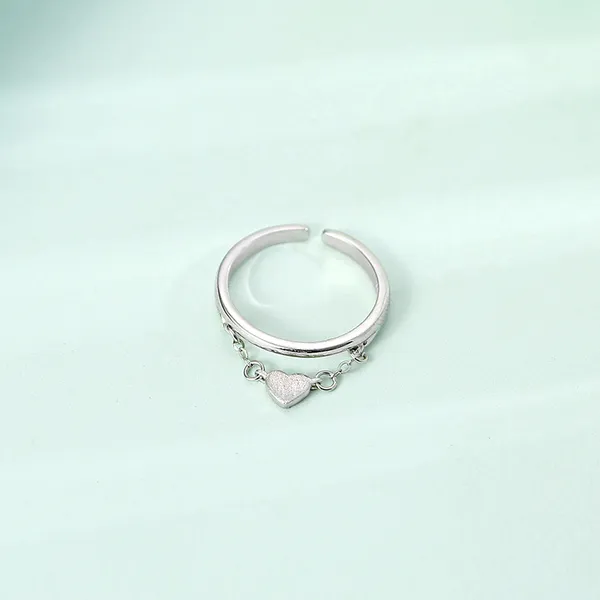 Silver_Tone_Heart_Charm_Ring_For_Women