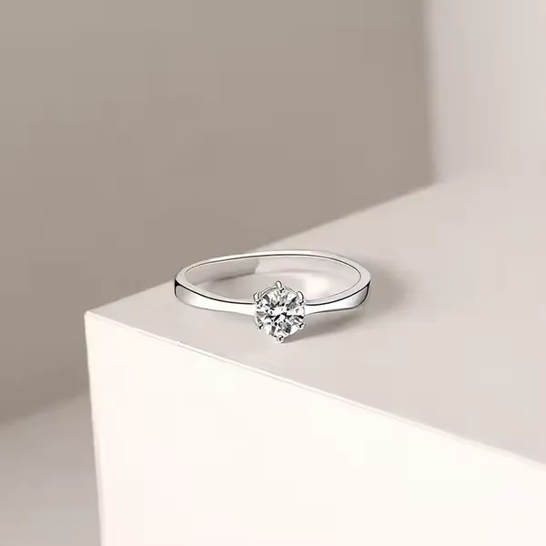Silver_Tone_Minimalist_Solitaire_Ring_For_Women