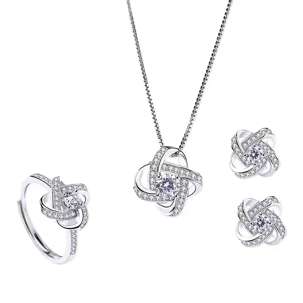 Silver_S925_Silver_Rotating_Flower_Jewellery_Set_For_Women