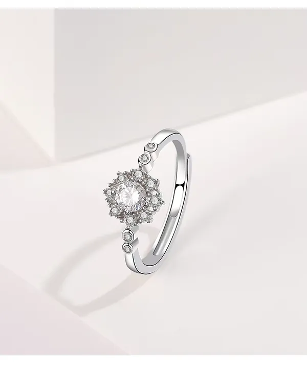 Silver_Tone_Halo_Stone_Ring_For_Women