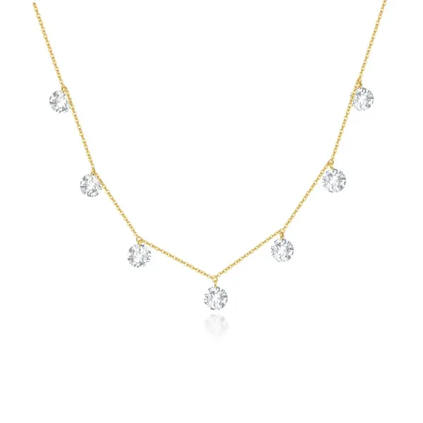 Gold_Finish_S925_Silver_Stone_Chain_Necklace_For_Women