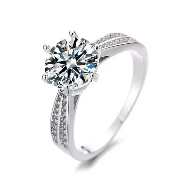 Silver_S925_Moissanite_Solitaire_Ring_For_Women