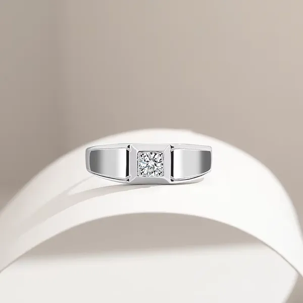 Silver_Tone_Solitaire_Ring_For_Couples_Pack_Of_2