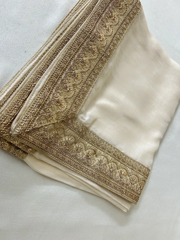 Cream_Embellished_Border_Dupatta_for_Groom