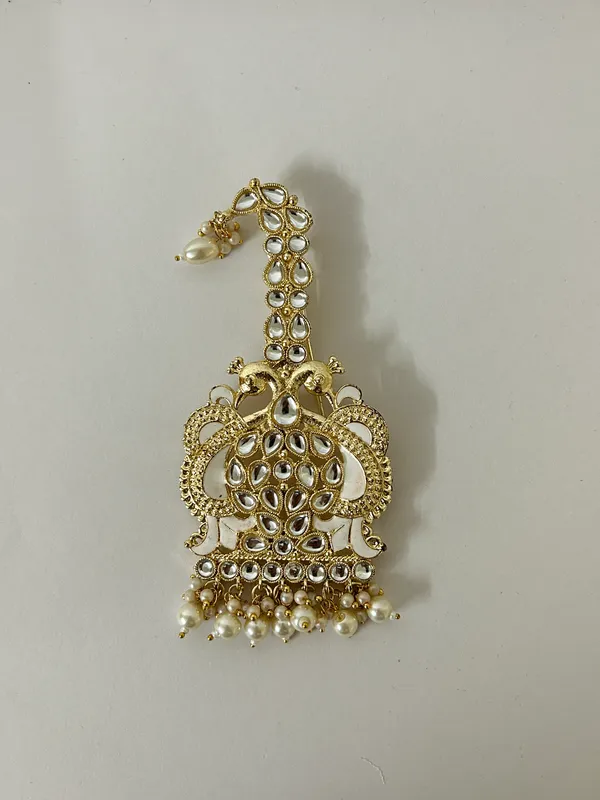Gold_Tone_Brooch_kalgi_for_groom