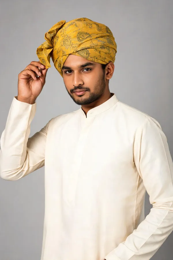Mustard_Shades_Printed_Turban_For_Men