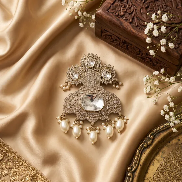 Gold_Tone_Crystal_Pearl_Drop_Statement_Brooch