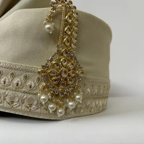 light_golden_Embroidered_Wedding_Safa_Set_for_Groom