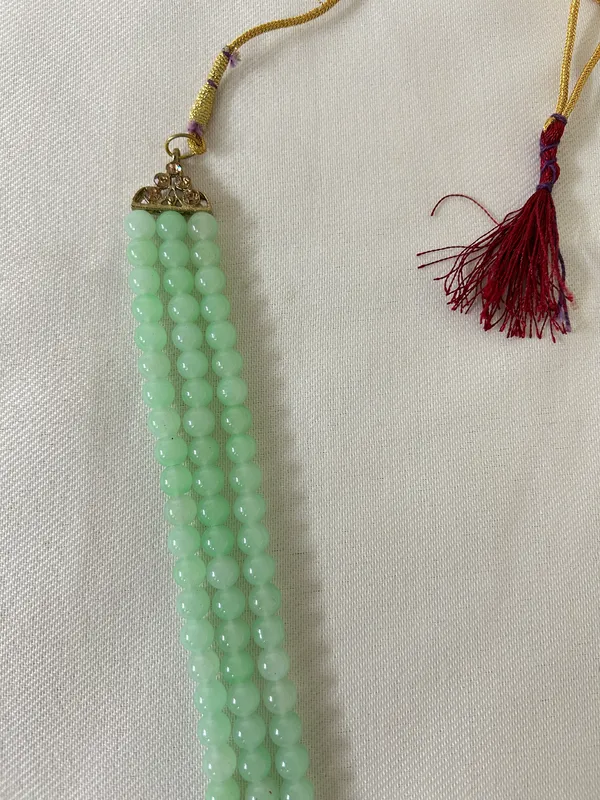 Green_Beaded_Multi-Strand_Necklace_for_men
