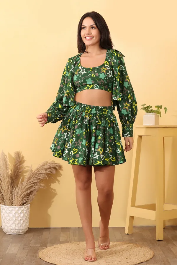 Green_Cotton_Printed_Co-Ord_Set_For_Women