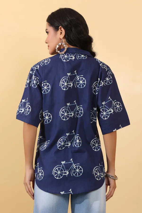 Navy_Cotton_Relaxed_Fit_Shirt_For_Women