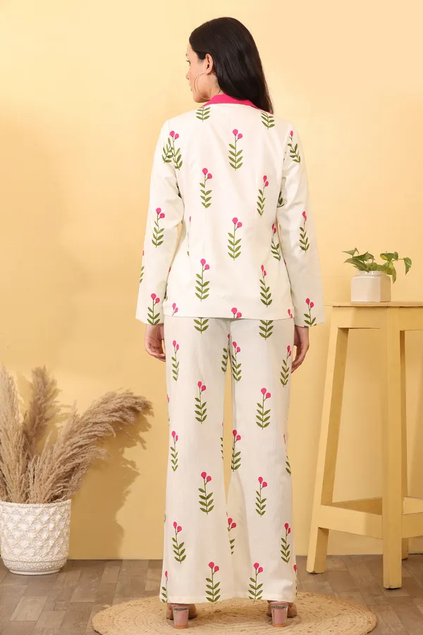 White_Cotton_Floral_Print_Co-Ord_Set_For_Women