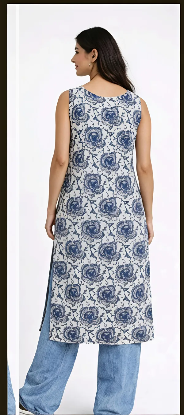 Blue_Cotton_Straight_Kurta_Set_For_Women