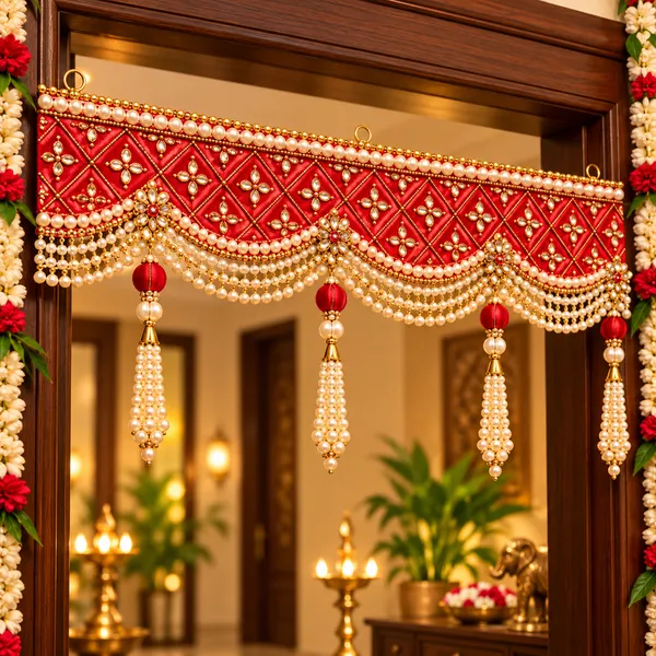 Fabric_Traditional_Diamond_Pattern_Door_Toran