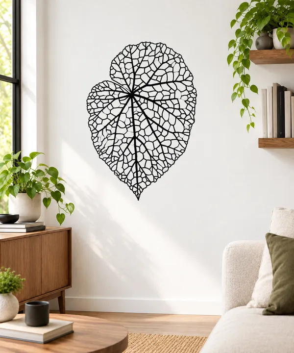 Metal_Botanical_Leaf_Pattern_Wall_Decor