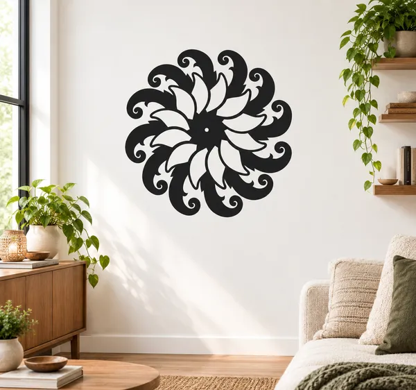 Black_Metal_Floral_Pattern_Wall_Decor