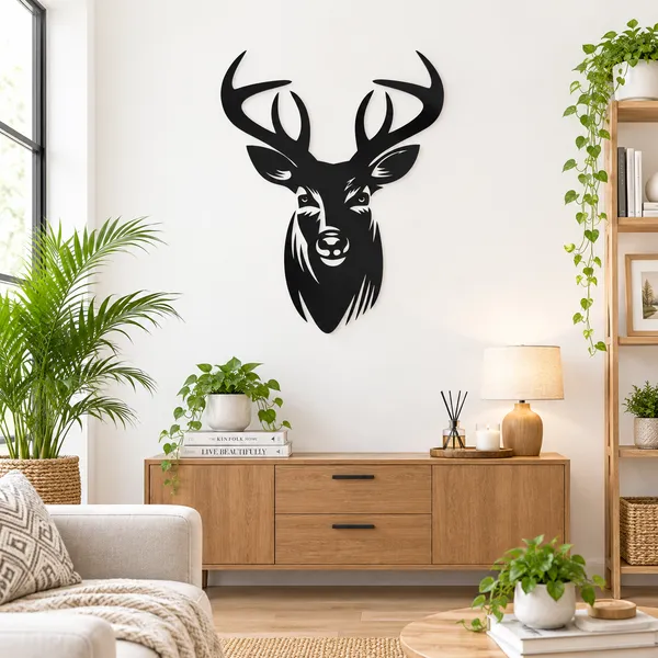 Black_Metal_Deer_Head_Wall_Decor
