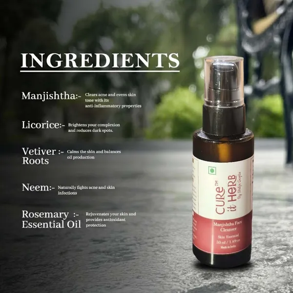 Cureitherb_Manjishtha_&_Licorice_Oil_Control_Face_Cleanser