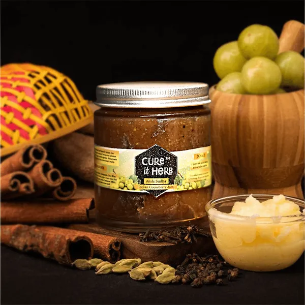 Cureitherb_Amla_Sudha_Indian_Gooseberry_Immunity_Jam