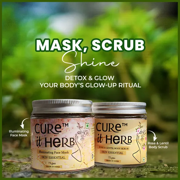 Cureitherb_Glow_Up_Illuminating_Face_Mask_&_Body_Scrub_Combo