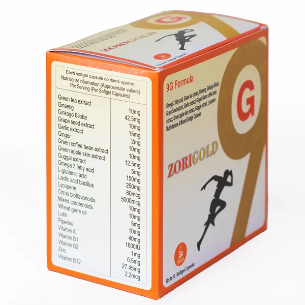 Zorilgold_Omega_3_Fatty_Acid_I_Green_Tea_Extract_I_Ginseng_I_Ginkogo_Biloba_I_Grape_Seed_Extract_I_Garlic_Extract_I_Ginger_Green_Coffee_Bean_Extract_I_Green_Apple_Skin_Extract_I_Guggal_Extract_I_Lycopene_Multivitamins_I_Mineral_10_Softgel_Capsules