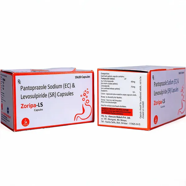 Zoripa-Ls_I_Pantoprazole_Sodium_I_Ec_I_I_Levosulpiride_I_Sr_I_10_Capsules_Pack_Of_2