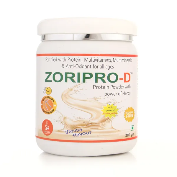 Zoripro-D_I_Fortified_with_Protein_I_Multivitamin_I_Multimineral_I_Anti-Oxidant_for_all_ages_I_Protein_Powder_with_power_of_Herbs_I_Milk_Protein_with_Power_of_Ashwagandha_I_Vanilla_I_Good_Health_I_Right_Nutrition_I_200_gm