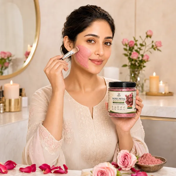 Pure_Rose_Petal_Powder_For_Face_And_Skin_Care_|_100gm