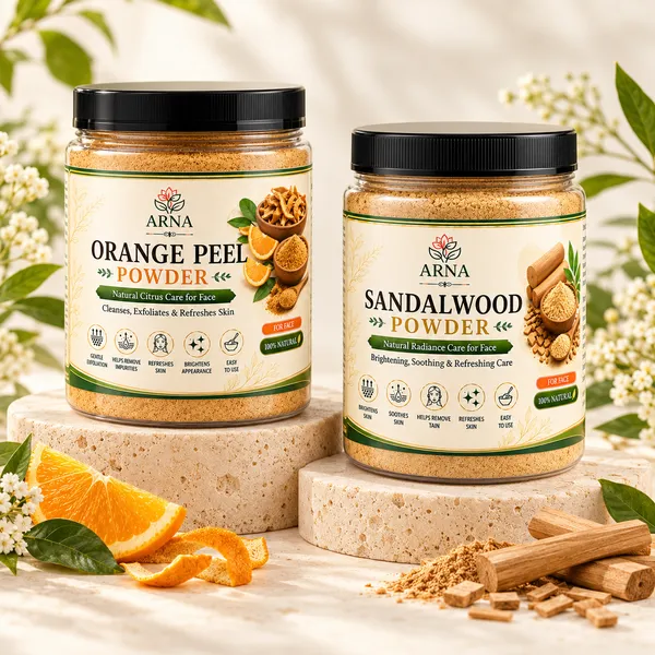 Sandalwood_&_Orange_Peel_Powder_For_Face_And_Skin_Care_-_Combo_Pack_Of_2_-_Each_100gm