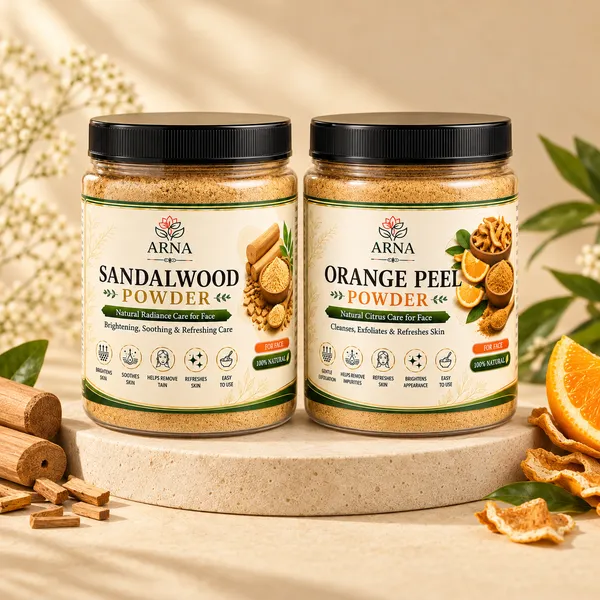 Sandalwood_&_Orange_Peel_Powder_For_Face_And_Skin_Care_-_Combo_Pack_Of_2_-_Each_100gm