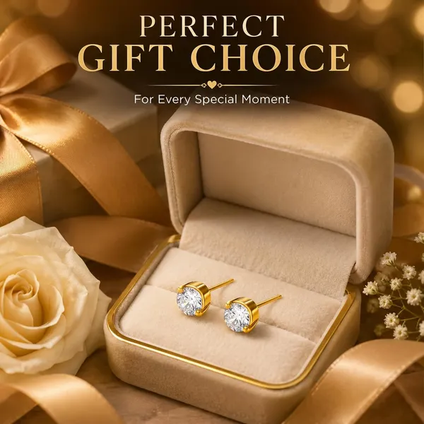 White_Gold_Plated_Brass_Cubic_Zirconia_Solitaire_Stud_Earrings_For_Women_-_Pack_of_2