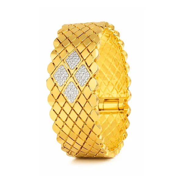 Gold_Brass_Cz_Stone_Geometric_Broad_Kada_Bracelet_For_Women