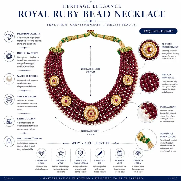 Maroon_Gold_Brass_Hydro_Crystal_Bead_Choker_Necklace_For_Women