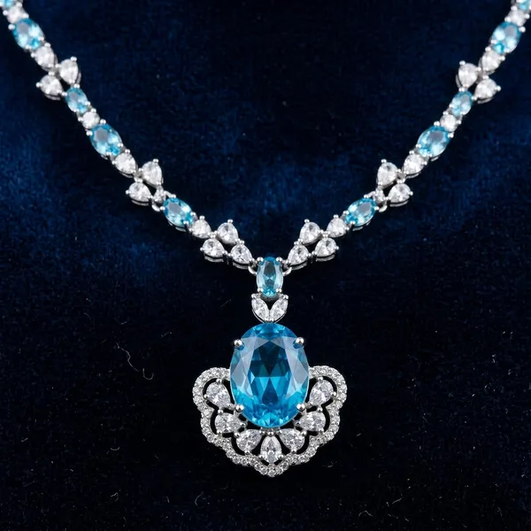 Aqua_Blue_White_Gold_Plated_Brass_Cz_American_Diamond_Necklace_Set_For_Women