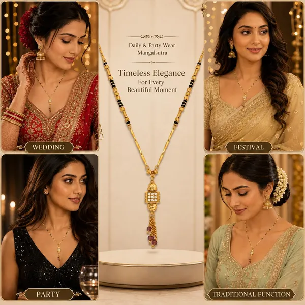 Gold_Brass_Cz_Black_Bead_Mangalsutra_Necklace_For_Women