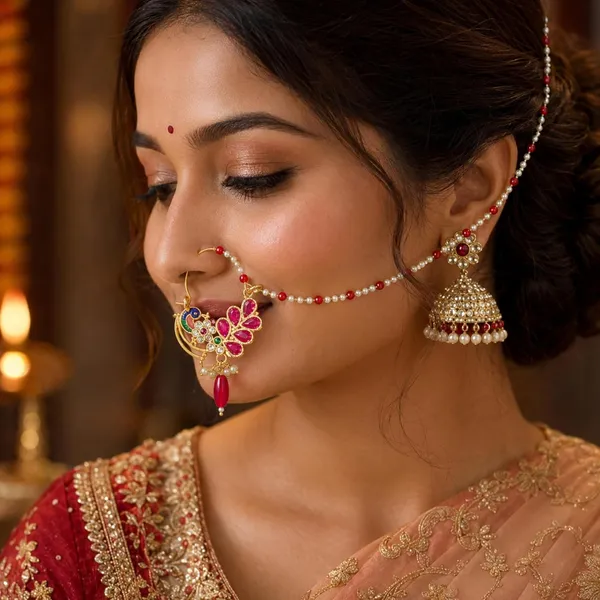 Red_Gold_Tone_Peacock_Nath_Nose_Ring_With_Pearl_Chain_For_Women_-_Pack_of_2