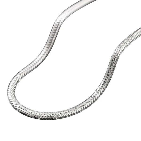 Silver_Plated_Brass_Flat_Snake_Chain_Necklace_For_Women