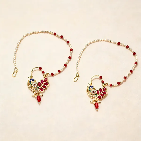 Red_Gold_Tone_Peacock_Nath_Nose_Ring_With_Pearl_Chain_For_Women_-_Pack_of_2