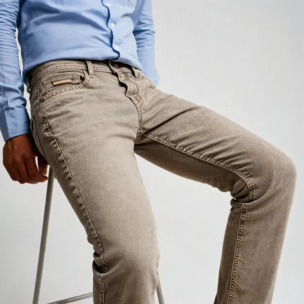 Sandstone_Beige_Straight_Fit_Jeans