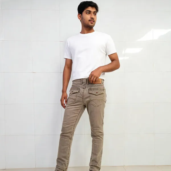 Sandstone_Beige_Straight_Fit_Jeans